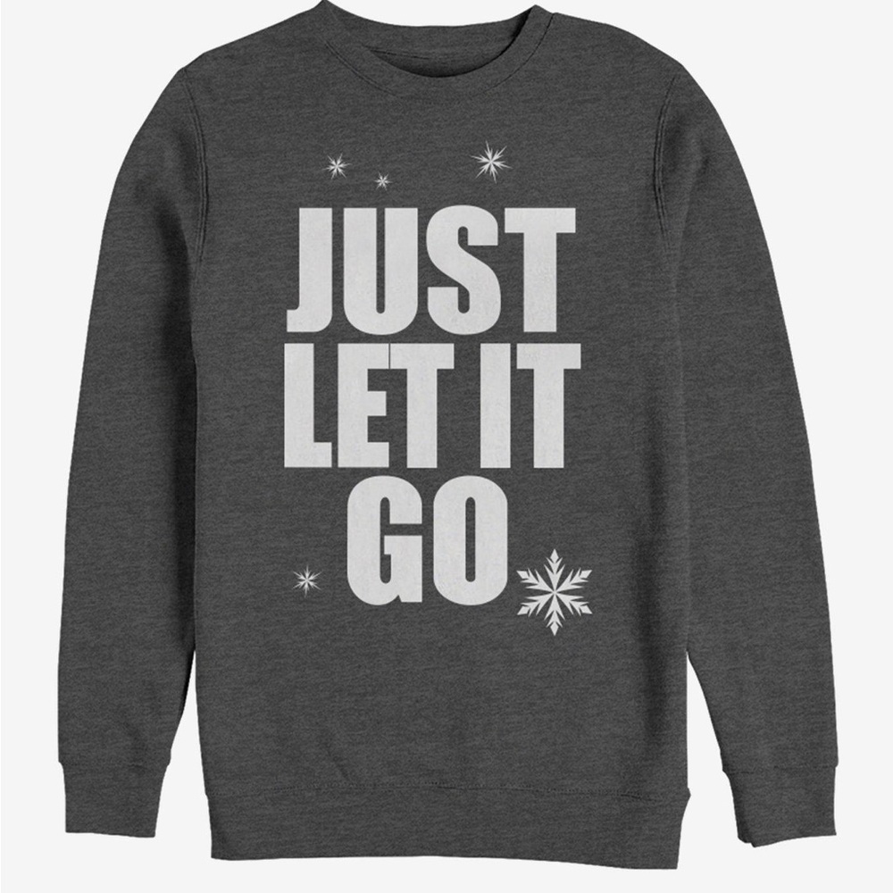 VGUC Disney Store Frozen Just Let It Go Sweatshirt